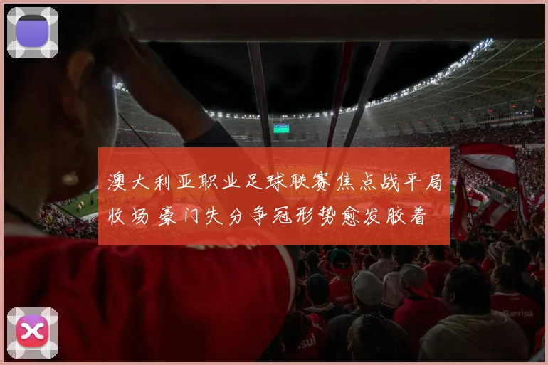 澳大利亚职业足球联赛焦点战平局收场 豪门失分争冠形势愈发胶着